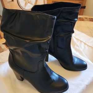 Black boots